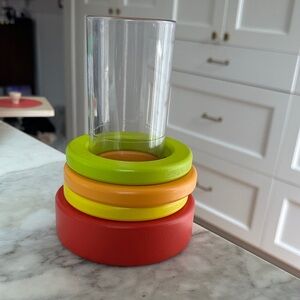 Lovevery Clear Tube With Stacking Rings